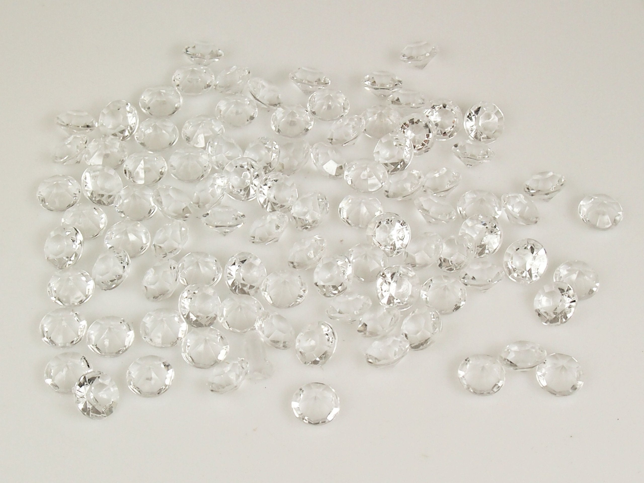 DIAMENTY DIAMENCIKI z AKRYLU 12 mm, 96 sztuk